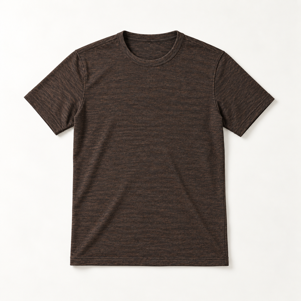 Hirsel 150 Tee in Peat, front view