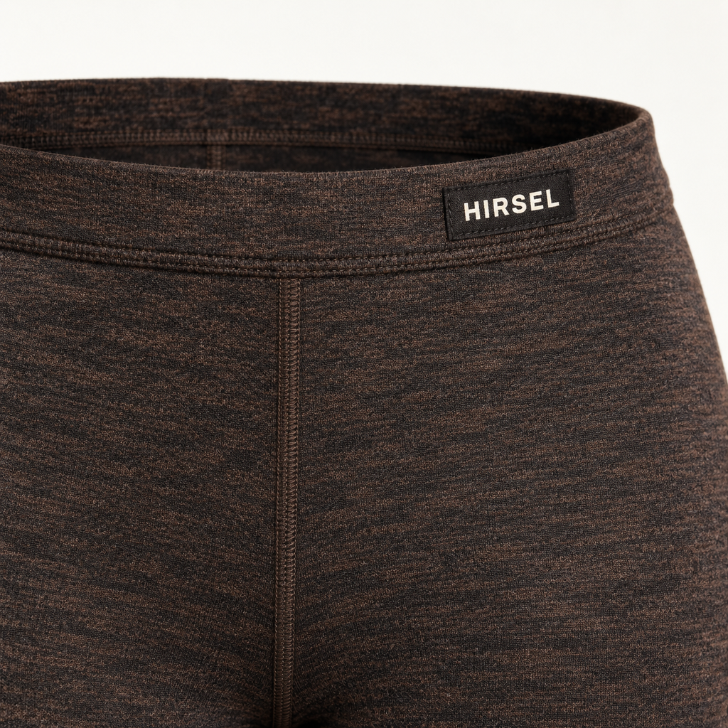 Hirsel 200 Bottoms in Peat, detail view