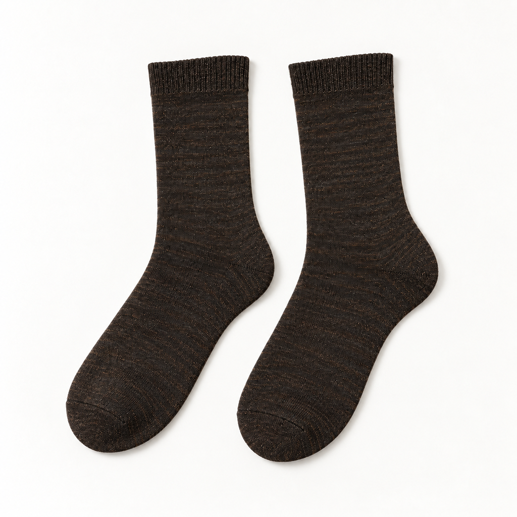 Hirsel Liner Sock in Peat, front view
